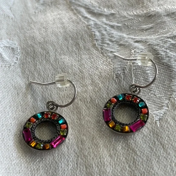 Vintage Firefly Brand Dangle Earrings - Picture 4 of 5